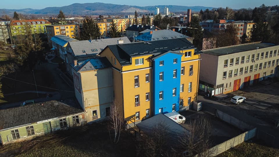 Nástavba bytového domu Zábřeh