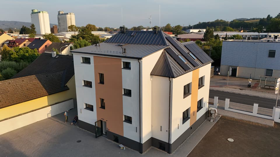 Výstavba Rezidence Morava 
